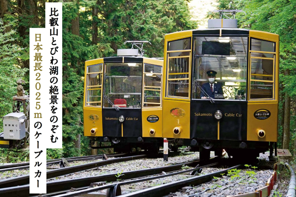 坂本ケーブル往復乗車券（2名様分）