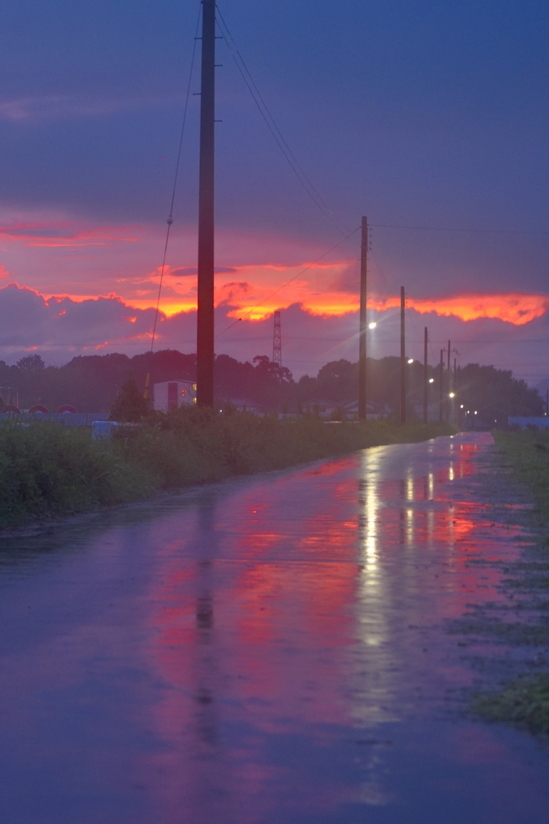 雨上がりの夕景】 | 【しがのフォトコン!!2020】 | しがのフォトコン!!